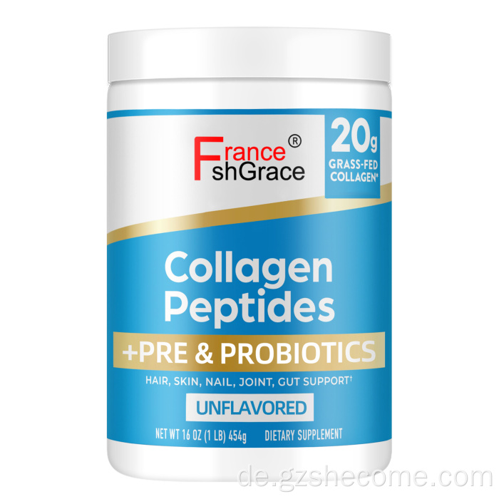 Organische Kollagenpeptide Pulverstütze Gelenkknochengesundheit